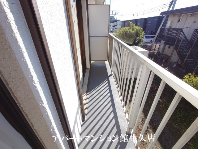第2明紀マンションのバルコニー