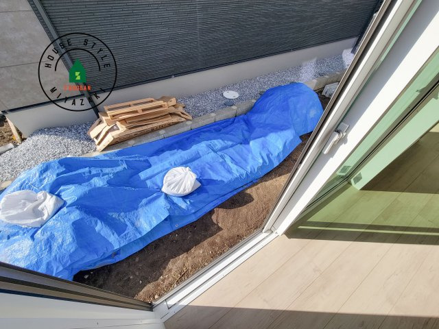 宮崎市恒久南3丁目Ⅱ期(2号棟)の外観：施工例|広々としたテラスです。