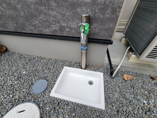 宮崎市恒久南3丁目Ⅱ期(2号棟)の設備|外水栓。