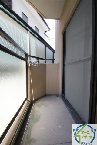 ベネフィス魚住Ⅱのバルコニー|※類似部屋