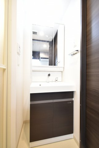 エステムコート難波Ⅴブロードの独立洗面台