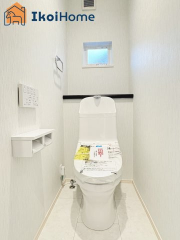 明石市第3大久保町八木　新築戸建のトイレ|【ホームページに現地動画掲載中】●年中無休：当日予約可●ウォシュレット、暖房便座標準装備。