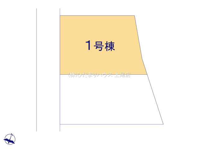 西区指扇15期　新築戸建　LIGARE01の区画図
