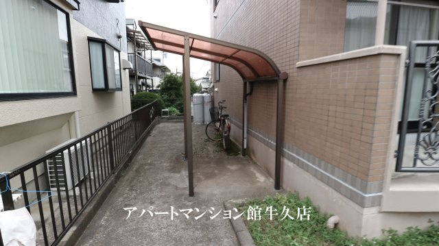 ヒーロー1番館のバルコニー