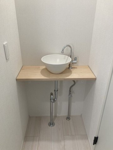 新築戸建　柏市松葉町３丁目　の洗面所