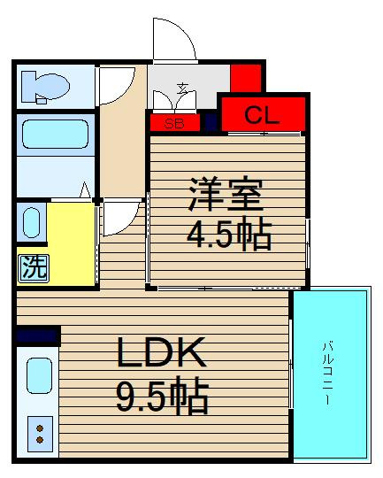 ミルグラシアスの間取り
