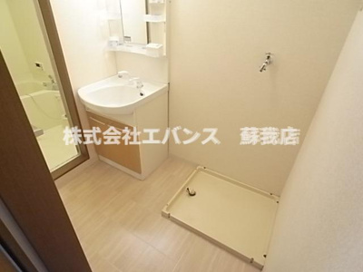 【洗面所】 | パレアージュ | スペースが確保できる洗面所です