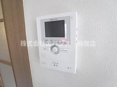 【セキュリティ】 | パレアージュ | モニター付きインターホンです