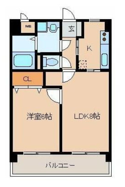 アーニスト新合川の間取り