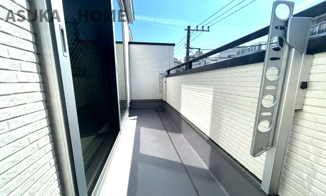 境之谷中古戸建のバルコニー