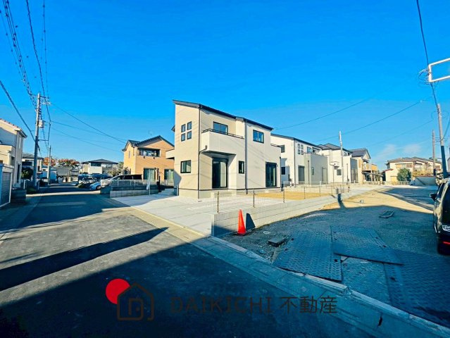 【前面道路含む現地写真】 | 川島町伊草2期　GRAFARE　新築戸建　全8棟　3号棟