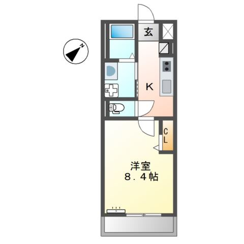 ル　パルクの間取り
