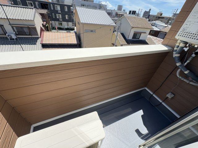 エターナルシー明石のバルコニー