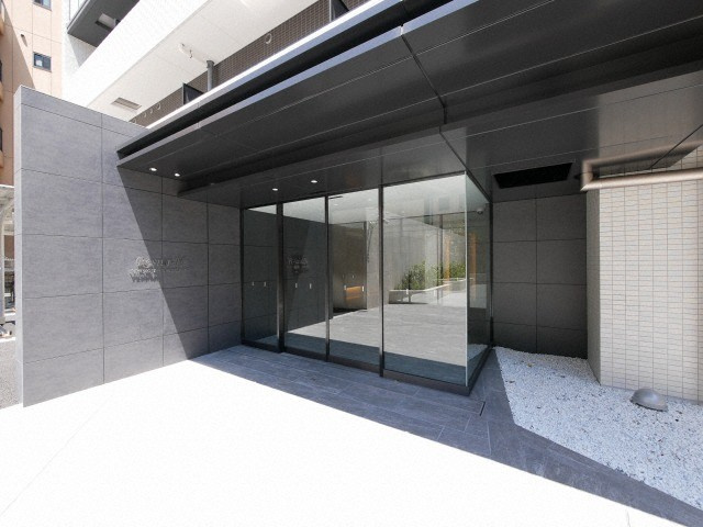 大阪市天王寺区舟橋町の賃貸マンションのエントランス