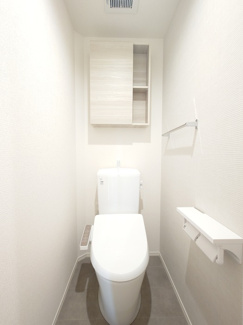 【トイレ】 | D-residence東川口　S | 落ち着いた色調のトイレです