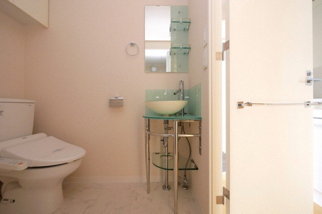 ザ・パーククロス阿波座の洗面所