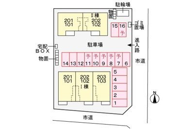 【区画図】 | プラーム小諸　Ⅰ