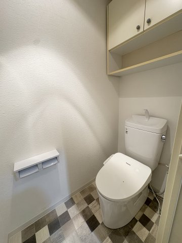 朝日プラザ八木東のトイレ|温水洗浄便座付きトイレ