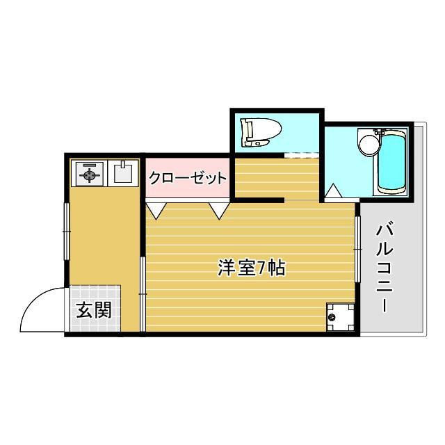 アンフィニィ・橋の内Ⅳの間取り