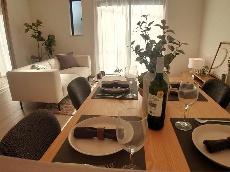 所沢市上新井　新築戸建　全8棟　E号棟の居間・リビング