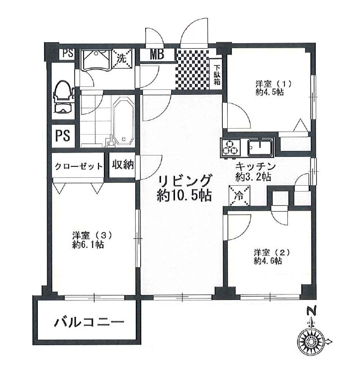 新宿スカイプラザの間取り