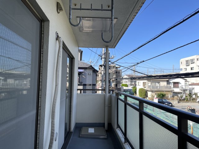 サンロード中浦和Ⅱのバルコニー