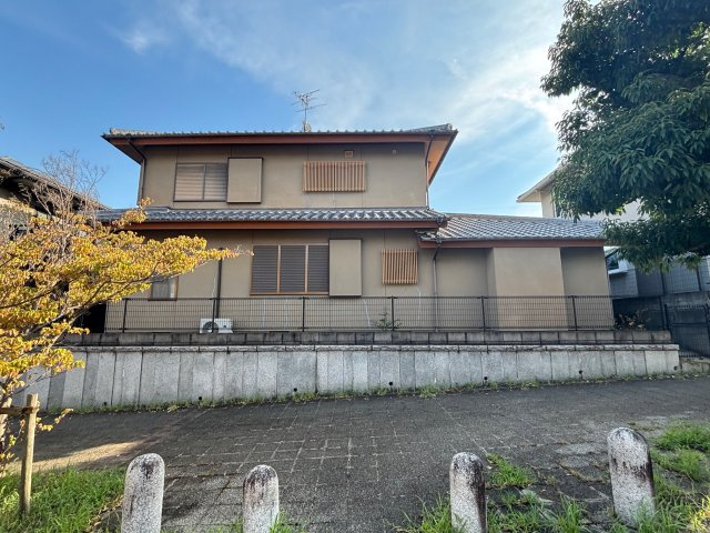 梅の里３丁目　貸家の外観|裏口からの出入りも可能です