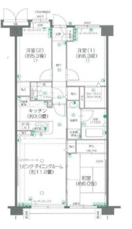 【間取り】 | アインズコート稲毛小中台プライムコート