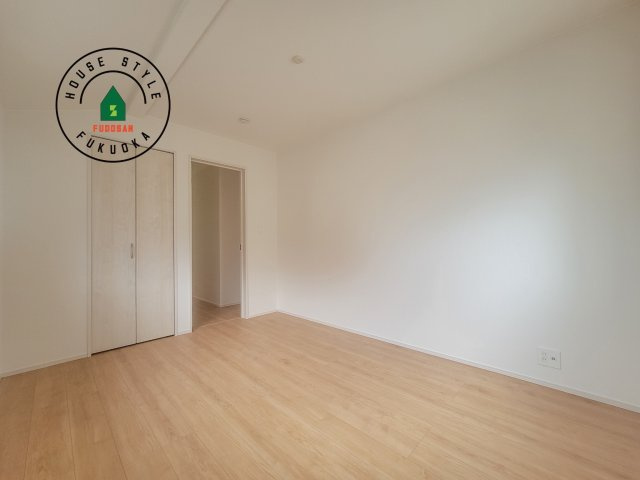 福岡市早良区重留7丁目第1-6棟（3号棟）の和室|将来的に、琉球畳を引きまして和室風にすることも可能です。