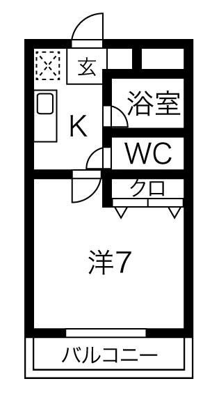 カーサヴィヴィアン名西の間取り