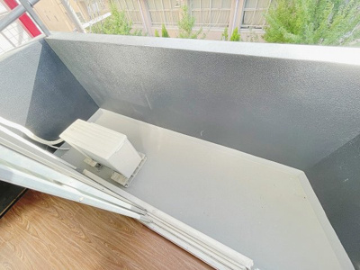 【バルコニー】 | ブライクルマンション | スッキリとしたバルコニーです