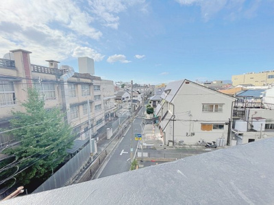 【展望】 | ブライクルマンション | 周りに高い建物が無いので、すっきりしています。