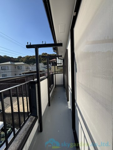 二宮町松根　中古戸建のバルコニー