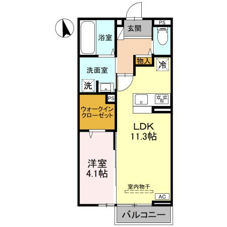 リュミエール太田の間取り