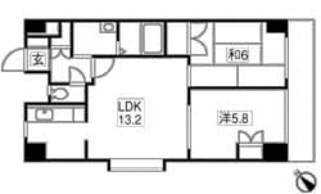 田部ビルの間取り