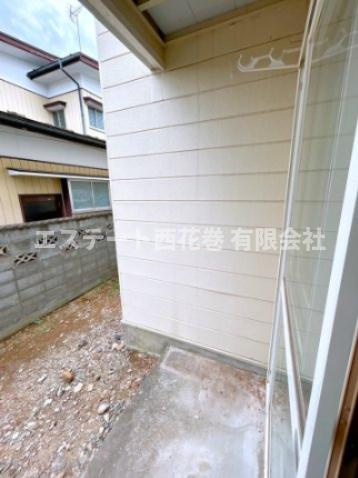 ウィングトップのバルコニー|1階はバルコニーはありません