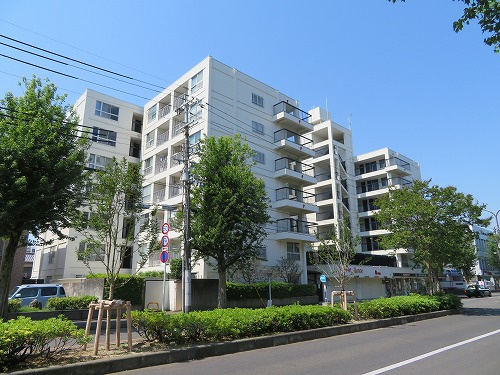 京都一乗寺コーポラスの外観