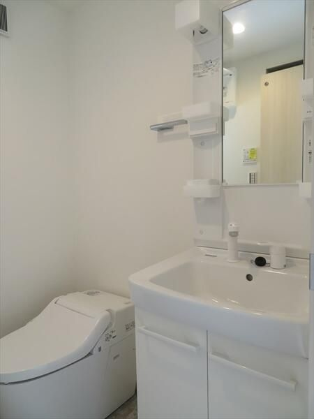 ブライトアース巣鴨の独立洗面台