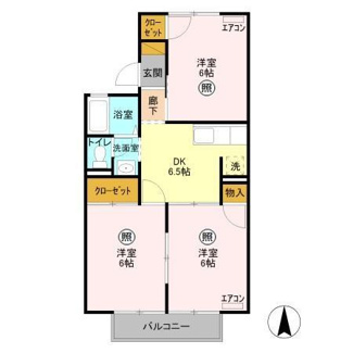 【間取り】 | パークサイド安野