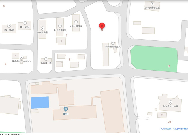 【区画図】 | 石巻市湊東１丁目9-7