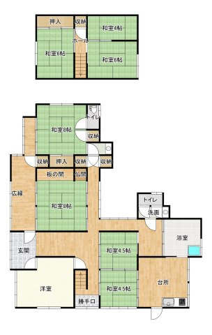 【間取り】 | 柳井・余田