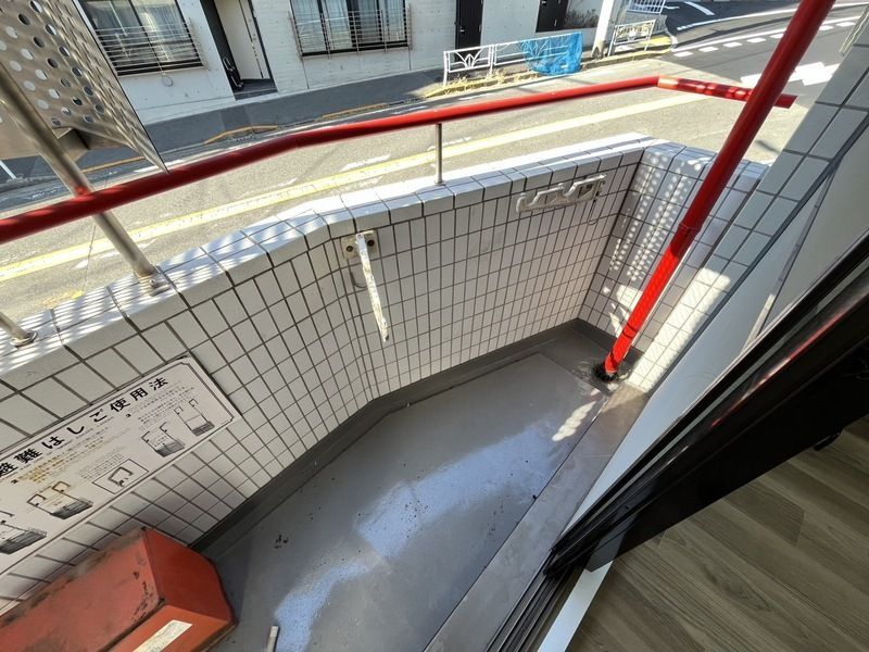 カルチェブラン恵比寿のバルコニー