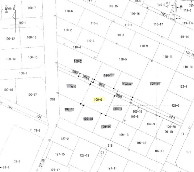 【土地図】 | 石巻市伊原津２丁目109-6