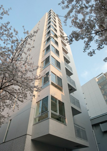 渋谷区広尾１丁目の賃貸マンションの外観