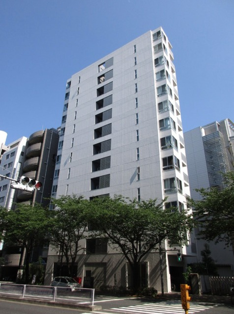 渋谷区広尾１丁目の賃貸マンションの外観