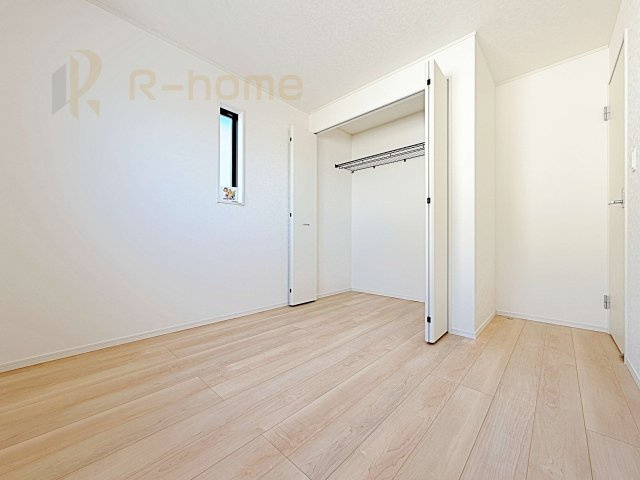 結城市結城第45　新築戸建て　2号棟の収納|2階は全居室収納スペースを設置！
充分な容量で居住空間もスッキリ♪