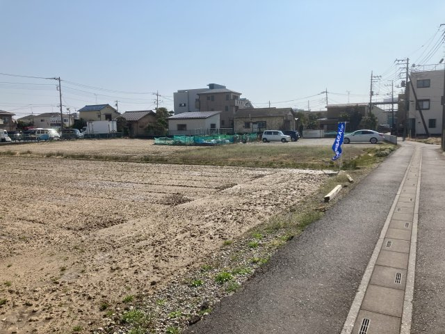 敷地面積98坪　売地　三郷市戸ヶ崎②の外観|広々とした整形地です♪