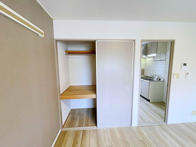 【収納】 | ハイツMⅢ【名古屋市賃貸・独立洗面台】