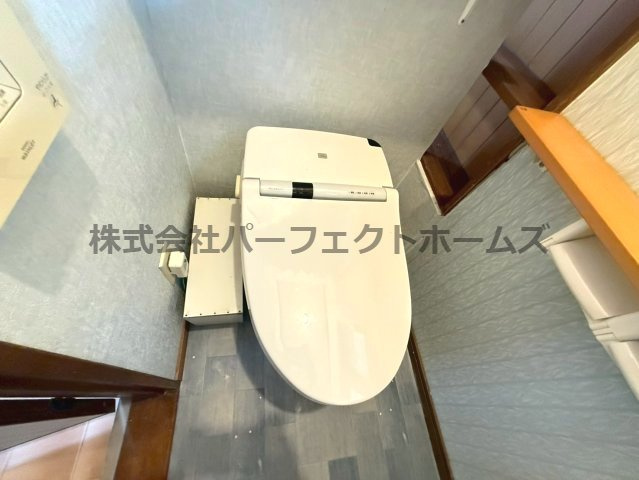 田宮本町戸建　賃貸のトイレ|トイレもきれいです