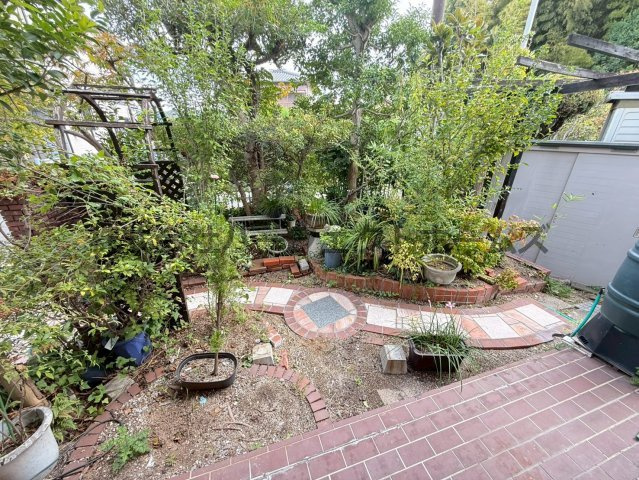 田宮本町戸建　賃貸の庭|お庭で自由な時間を過ごせます
